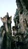 Sagrada Familia: details between two towers